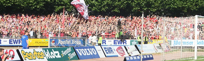 DFB-Pokal 1. Runde: VfR Wormatia Worms - 1.FSV Mainz 05